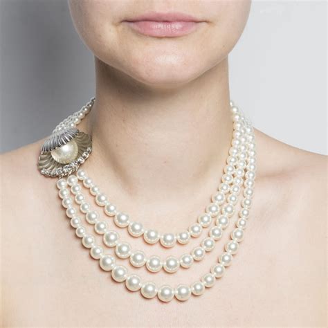 miu miu shell necklace|miu michu necklace.